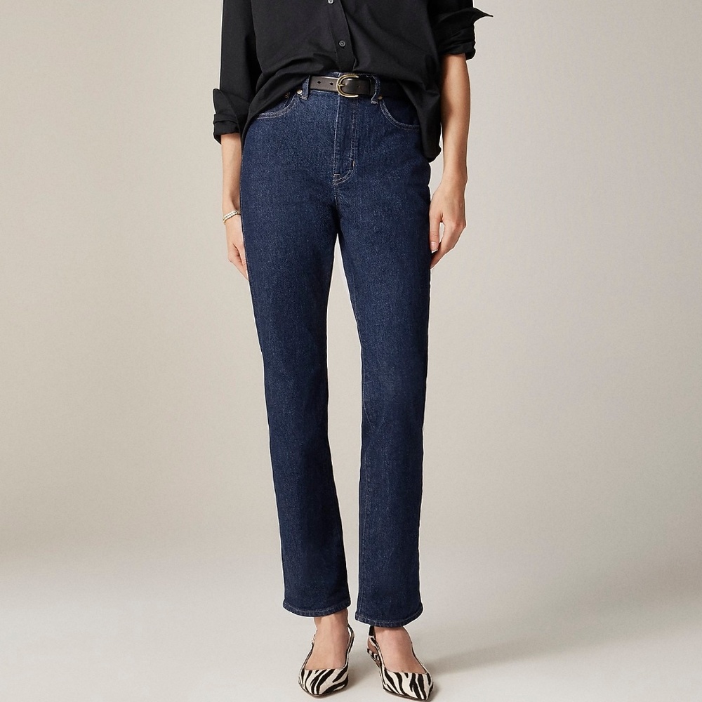 J. Crew Slim Straight Jean in Rinse Wash - 27
